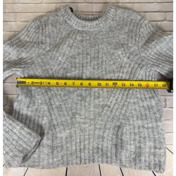 H&M Women's Size M Gray Sweater Wool Blend ALPACA Bangladesh - Picture 6 of 6